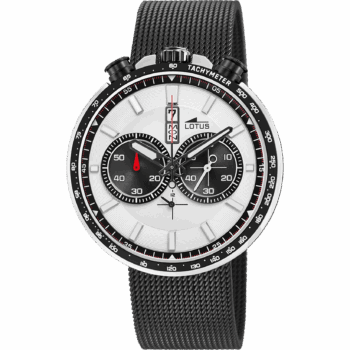Reloj Hombre Lotus Chrono Esfera Blanca