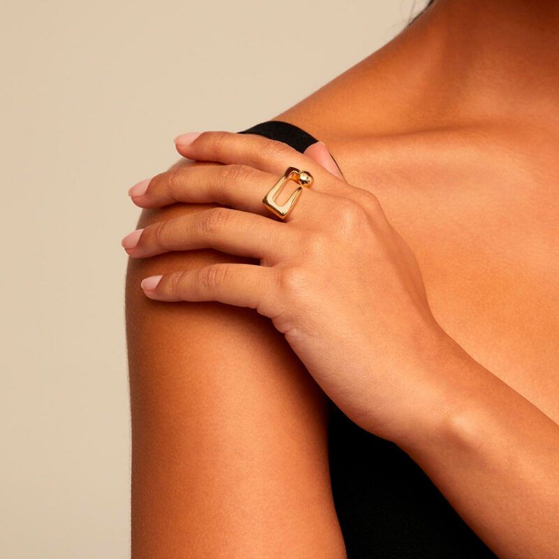 Anillo Uno de 50 ANI0778ORO00018 - Imagen 2
