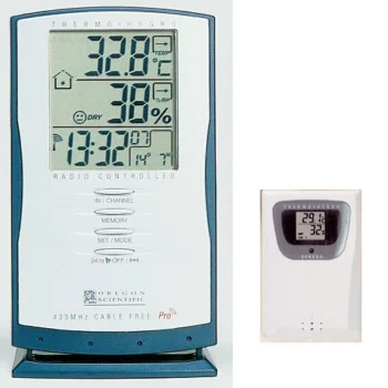 Reloj Oregon Scientific RMR132HG Igrómetro/Termómetro sobremesa o pared
